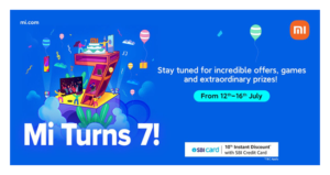 Xiaomi Mi anniversary sale