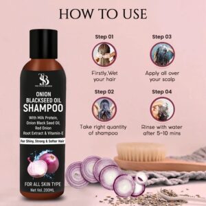 The Style Bearer Onion Shampoo is Daily Use in Your Hair