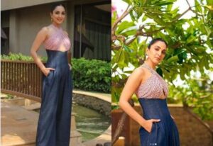 Kiara Advani wear a stylish jumpsuit worth Rs 18k and posted some pictures of it on her Instagram profile