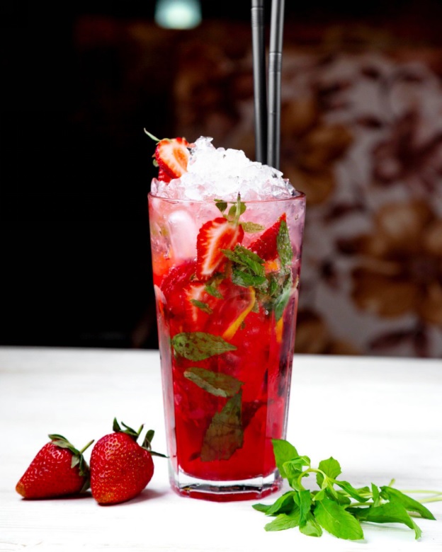 Frozen Strawberry Lemonade:
