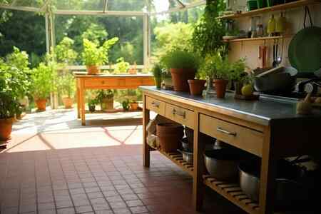 Thriving Kitchen Garden